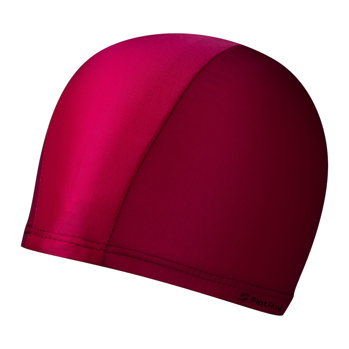 Текстильная шапочка для плавания Flat Ray Lycra Cap красный 330₽