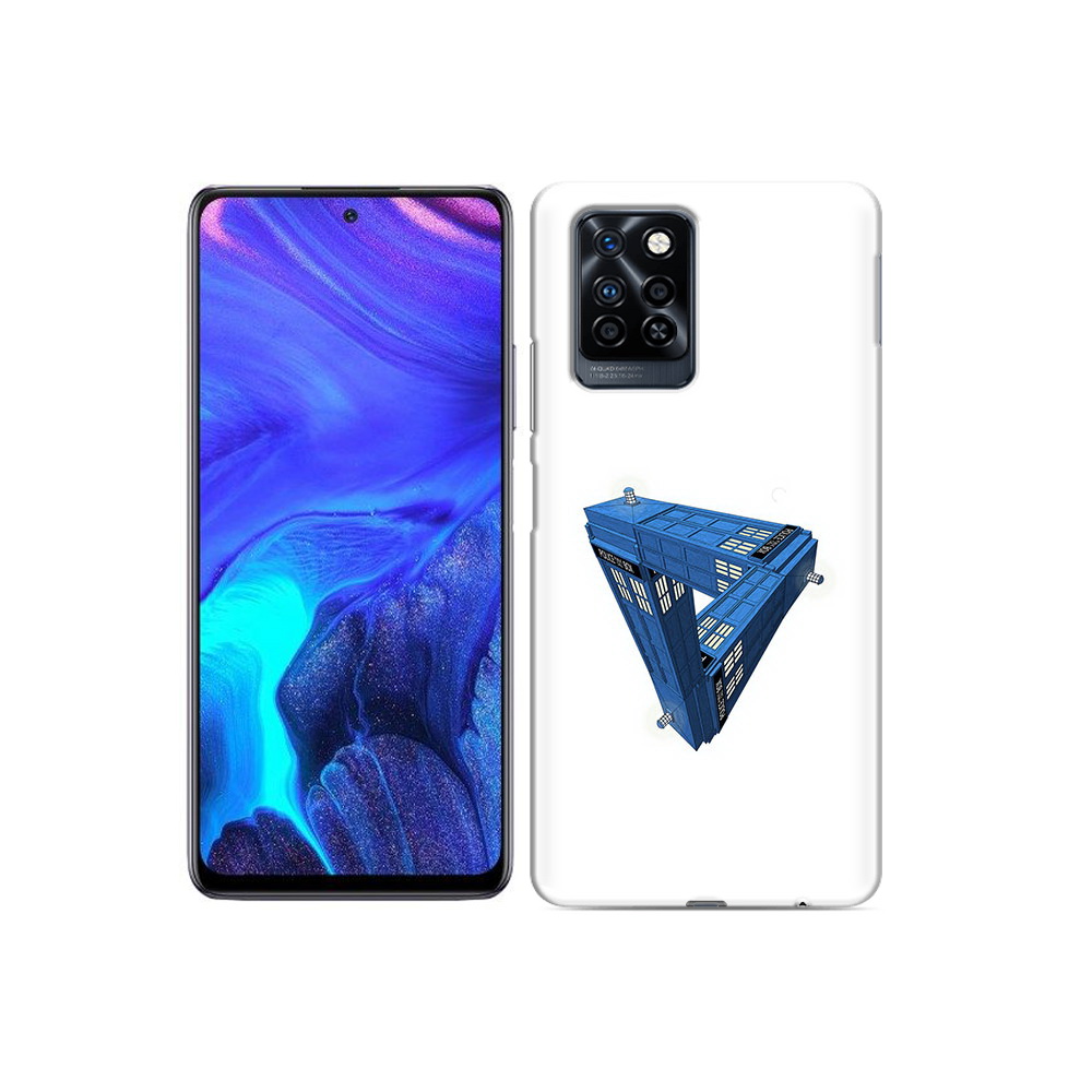 

Чехол MyPads Tocco для Infinix Note 10 Pro головолока абстракция, Прозрачный, Tocco