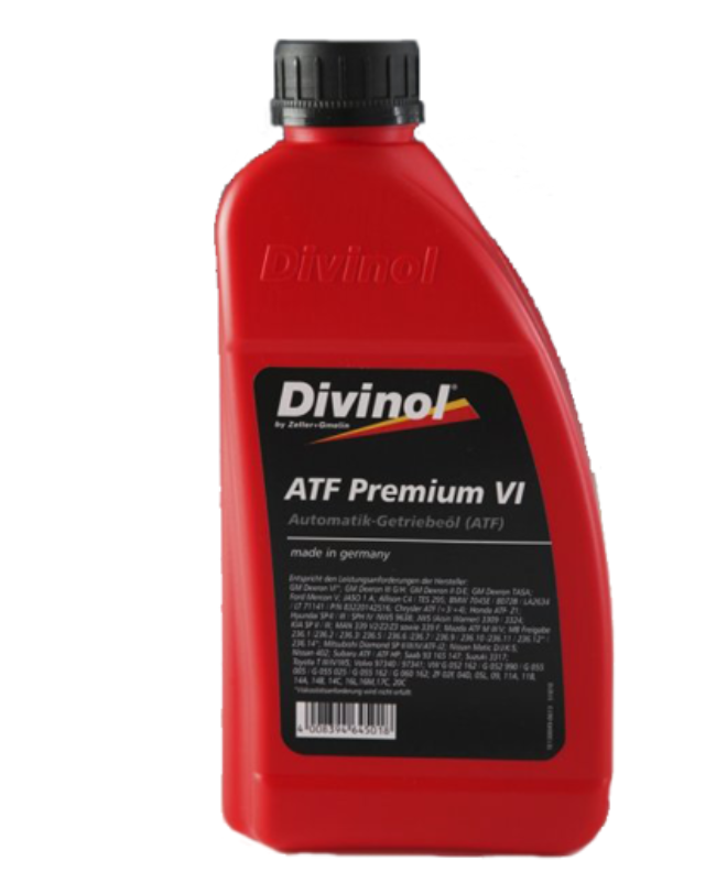 МАСЛО ТРАНСМ. ДЛЯ АКПП DIVINOL ATF PREMIUM VI КРА 1шт