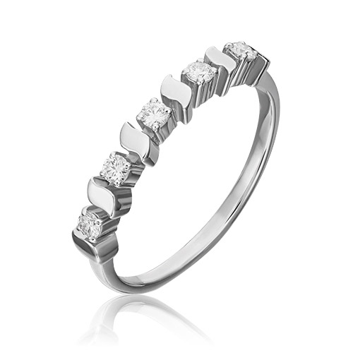 

Кольцо из золота р. 17,5 PLATINA jewelry 01-0286-00-101-1120-30, бриллиант, 01-0286-00-101-1120-30
