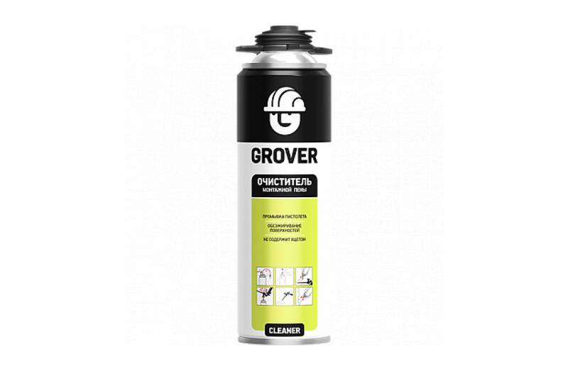 Очиститель монтажной пены Grover Cleaner GRR001 очиститель пены grover
