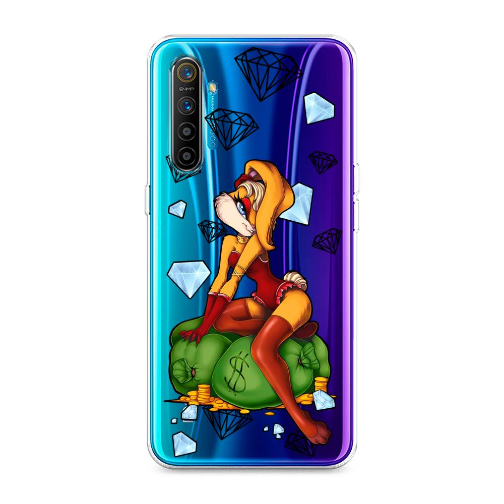 

Чехол на Realme XT "Лола Банни с бриллиантами", Красный;оранжевый;зеленый, 251450-6
