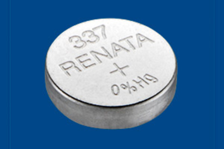 Батарейка Renata 337 (SR416SW), 1.55V, 8 mAh, Япония, 1 штука