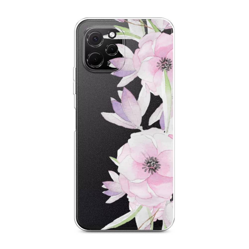 Чехол Awog на HuaweI Nova Y61 Нежные анемоны