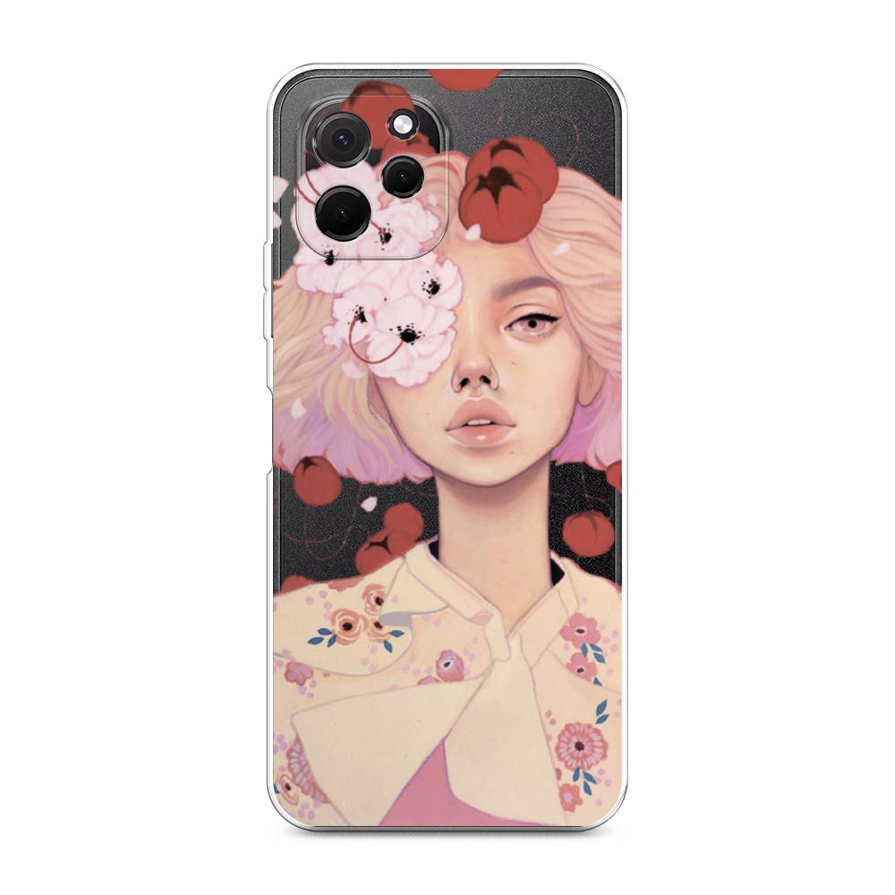 

Чехол Awog на HuaweI Nova Y61 "Цветочная анархия", Бежевый;розовый;красный, 6120050-7