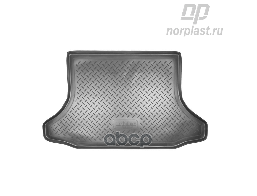 фото Коврик в багажник полиуретан norplast toyota rav4, 2001-2005 черный 1 шт. npl-p-88-43 norp