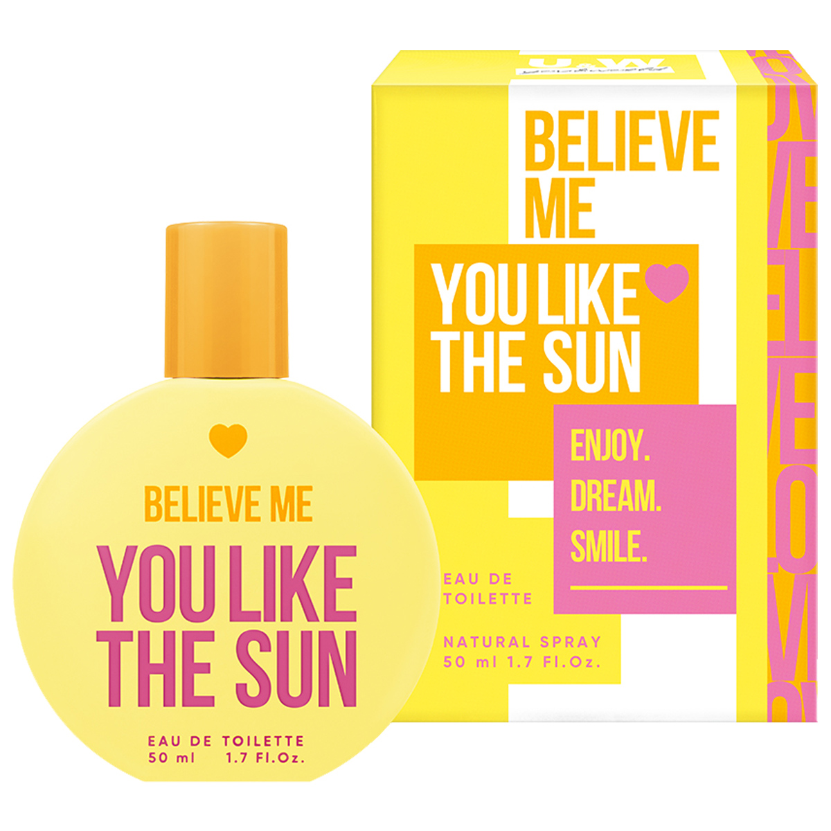 Туалетная Вода You&world Женская Believe Me You Like The Sun 50мл