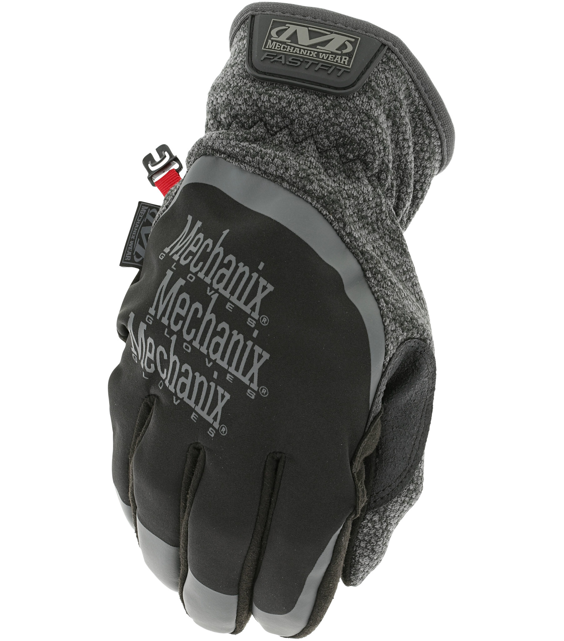 Перчатки зимние мужские Mechanix ColdWork FastFit, цвет Black-Grey, размер L