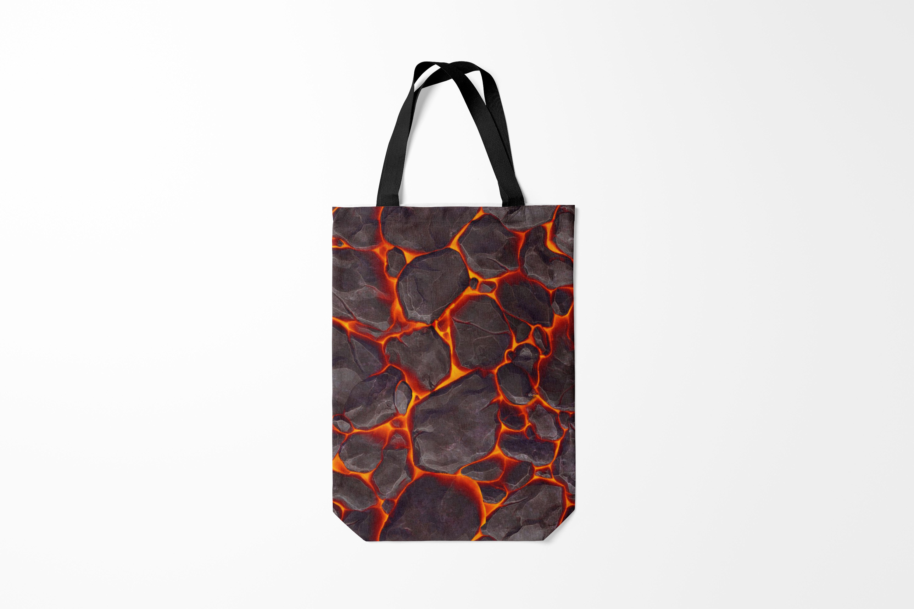 

Сумка шoппер унисекс Burnettie Текстуры ЛАВА LAVA, серый, Текстуры ЛАВА LAVA