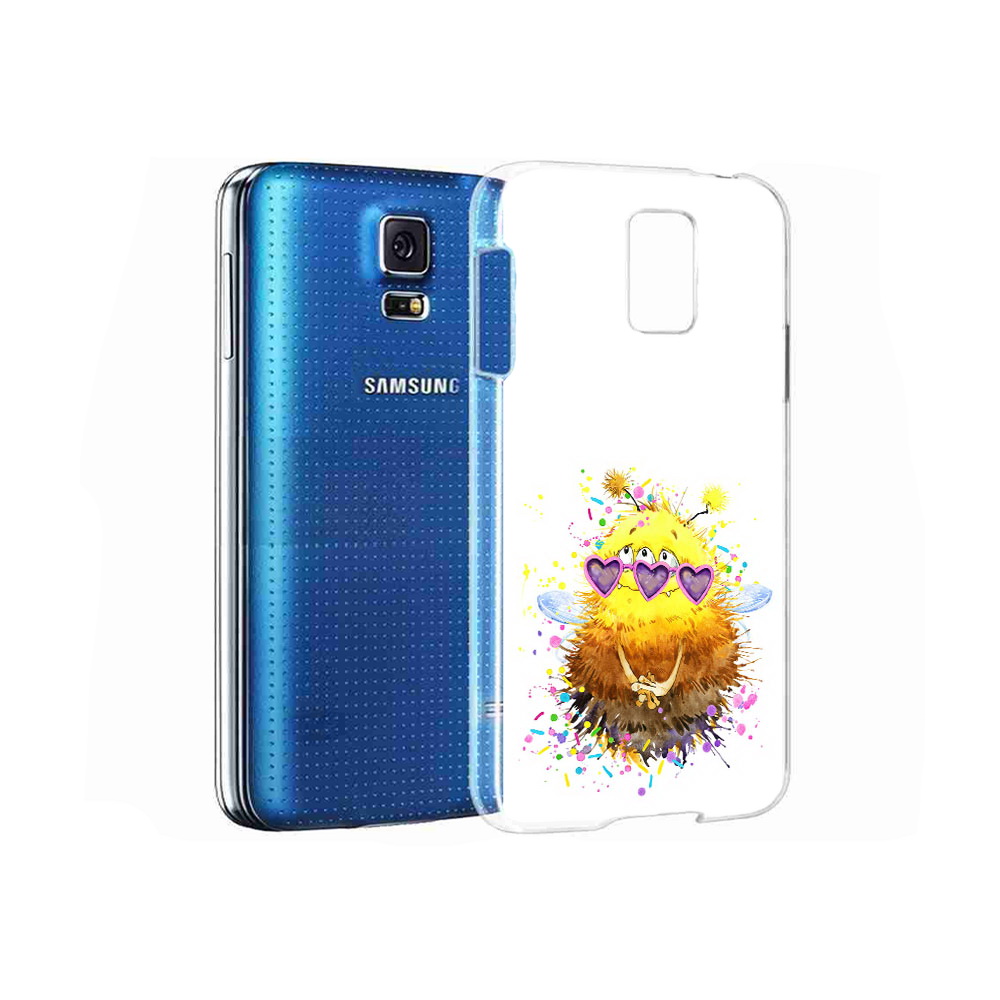 

Чехол MyPads Tocco для Samsung Galaxy S5 Пушитый шмель (PT12196.512.143), Прозрачный, Tocco