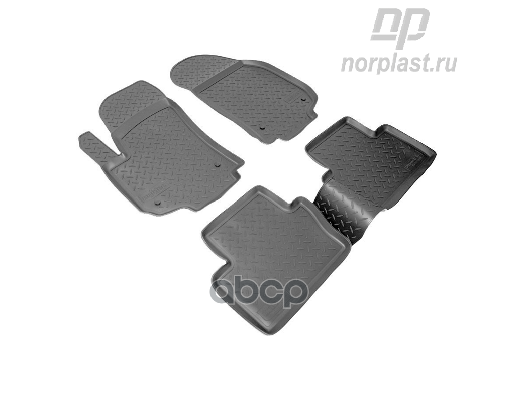 фото Коврики салон. opel zafira b (2005-2012) (5 мест) черн полиурет компл norplast арт. npl