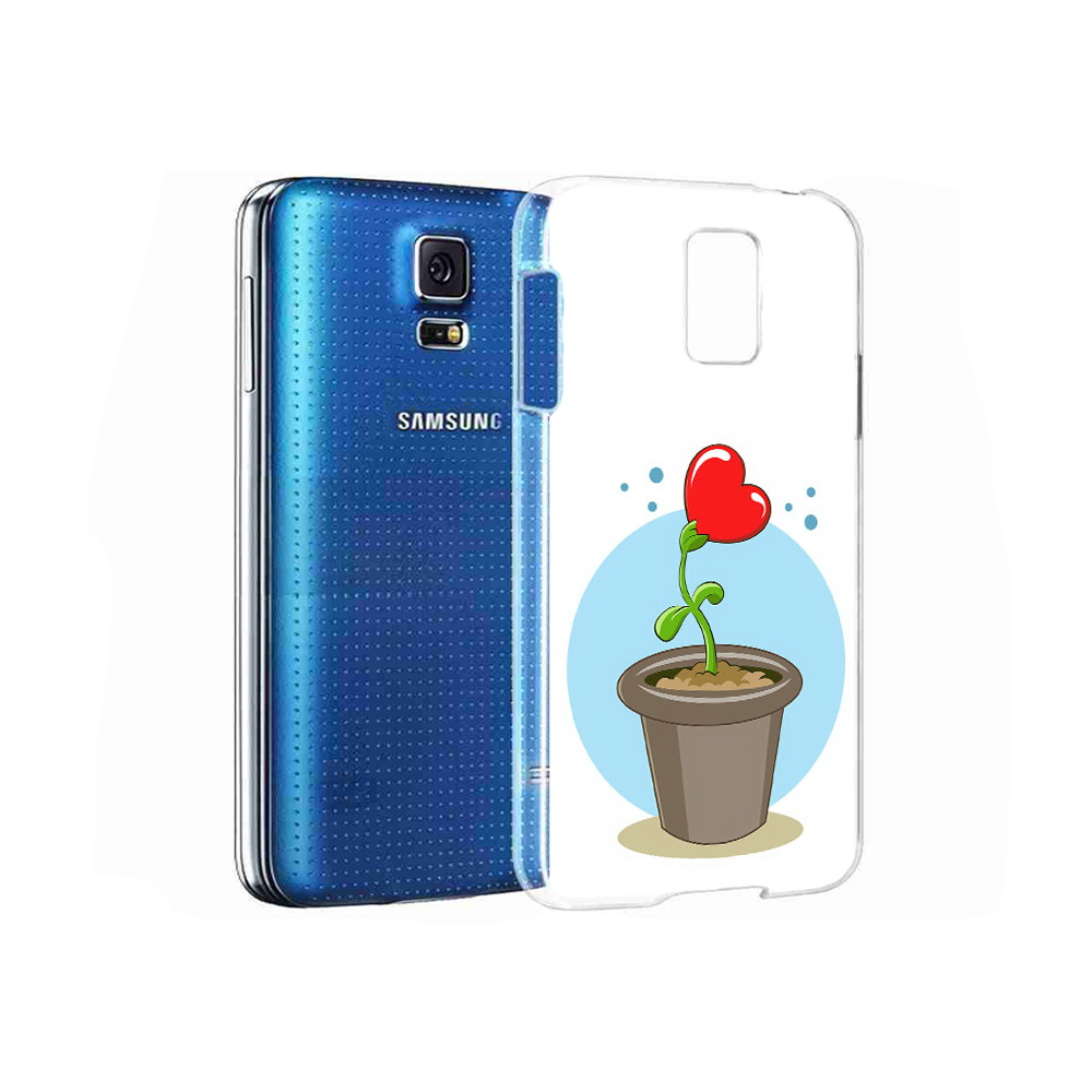 Чехол MyPads Tocco для Samsung Galaxy S5 Растение любви 14 февраля (PT12196.512.145)
