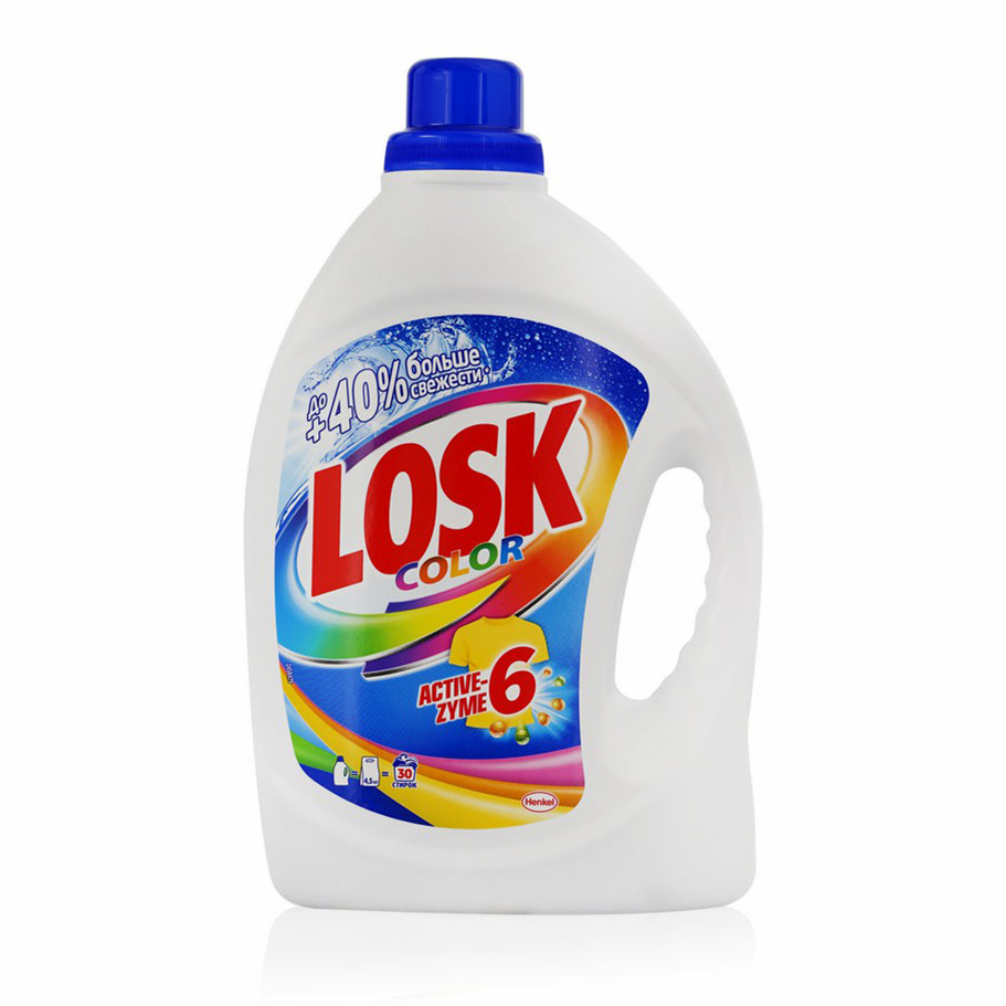 фото Гель для стирки losk color 1,76 л