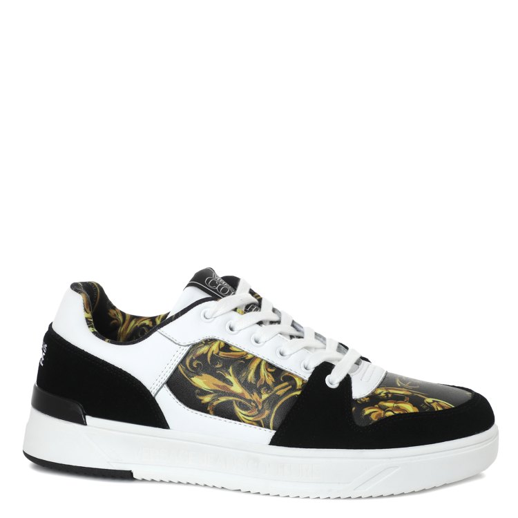 

Кроссовки мужские Versace Jeans Couture 72YA3SJ4 черные 39 EU, 72YA3SJ4