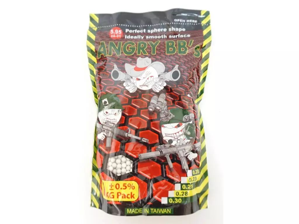 Шары для страйкбола Angry BBs (0,28х1 кг)