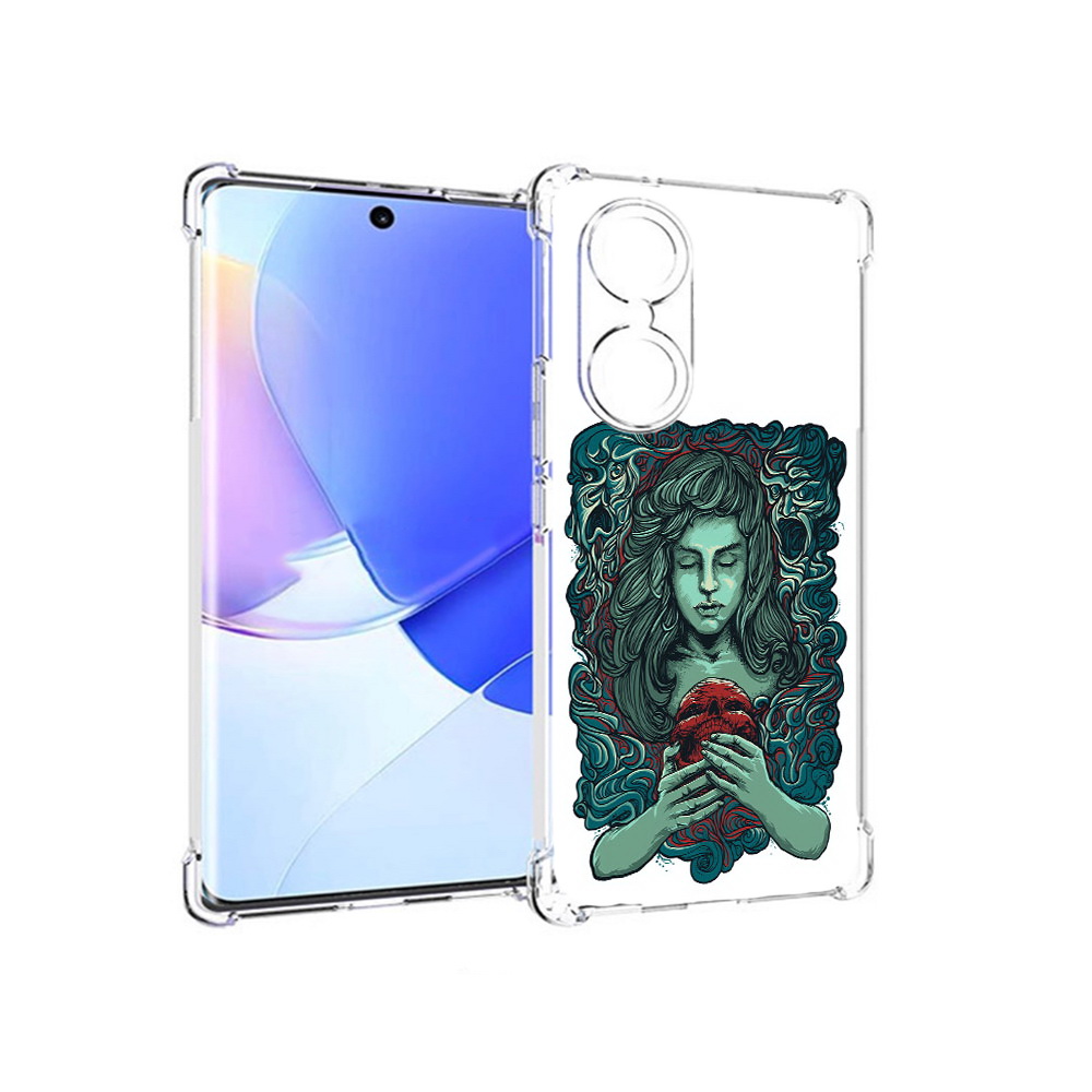 

Чехол MyPads Tocco для Honor 60 спящая девушка, Прозрачный, Tocco