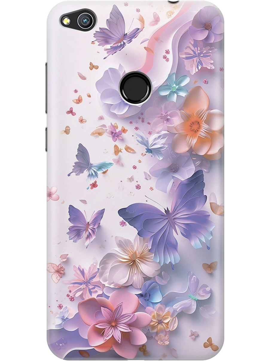 

Силиконовый чехол на Honor 8 Lite / Huawei P8 Lite (2017) с принтом 873590, Прозрачный;розовый;фиолетовый, 714714522