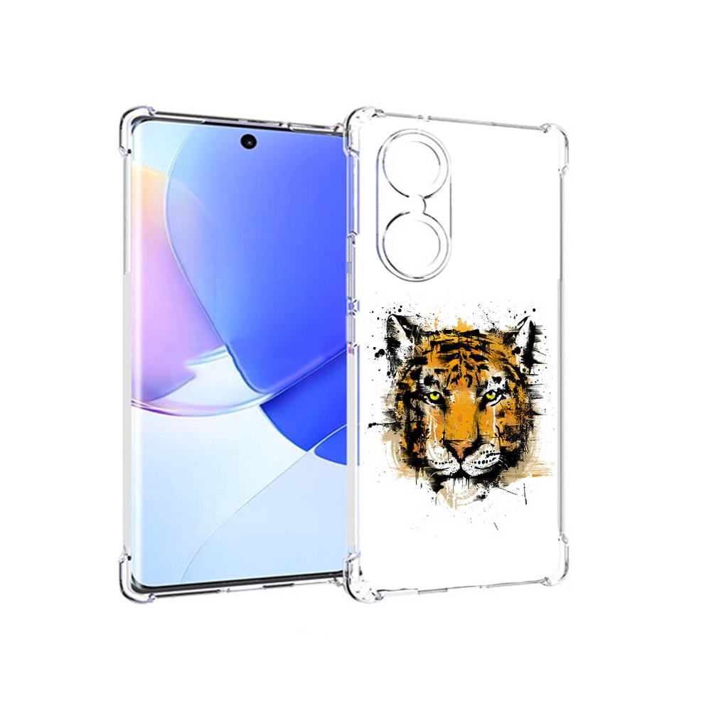 

Чехол MyPads Tocco для Honor 60 тигруля, Прозрачный, Tocco
