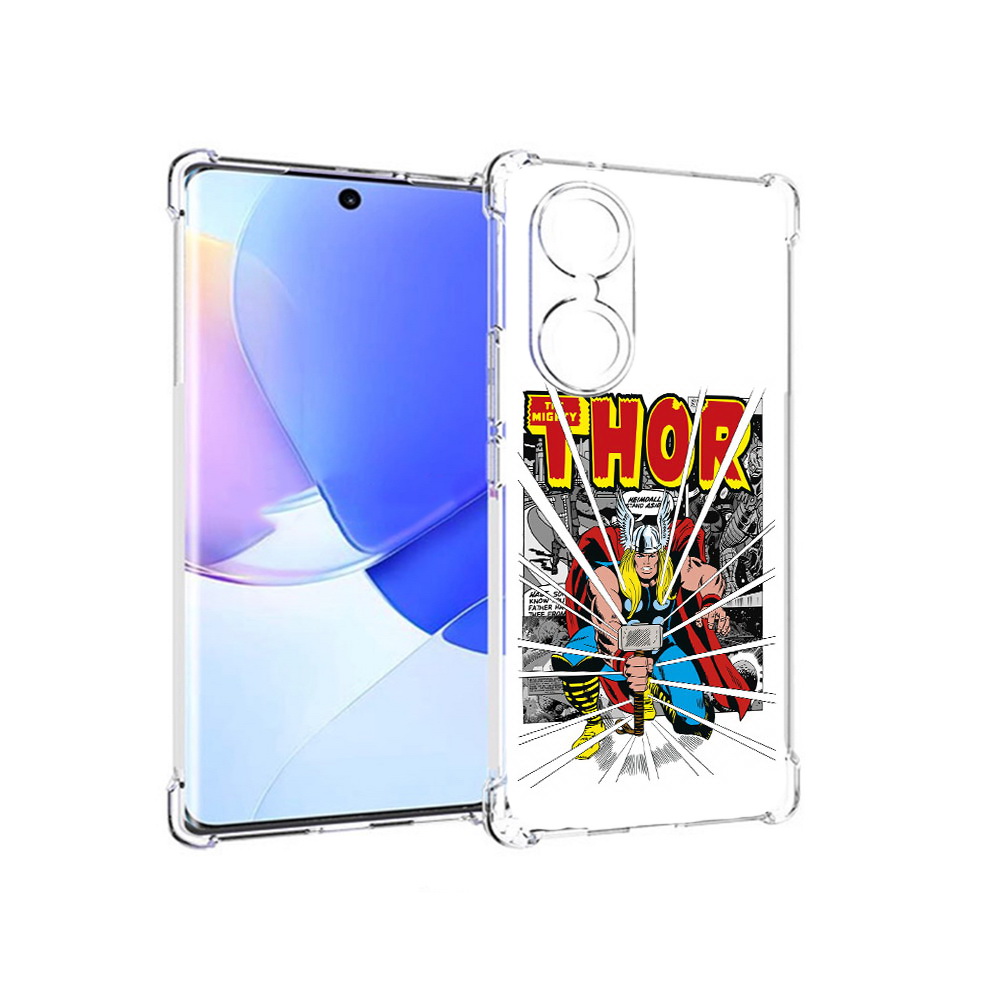 

Чехол MyPads Tocco для Honor 60 тор рисунок, Прозрачный, Tocco
