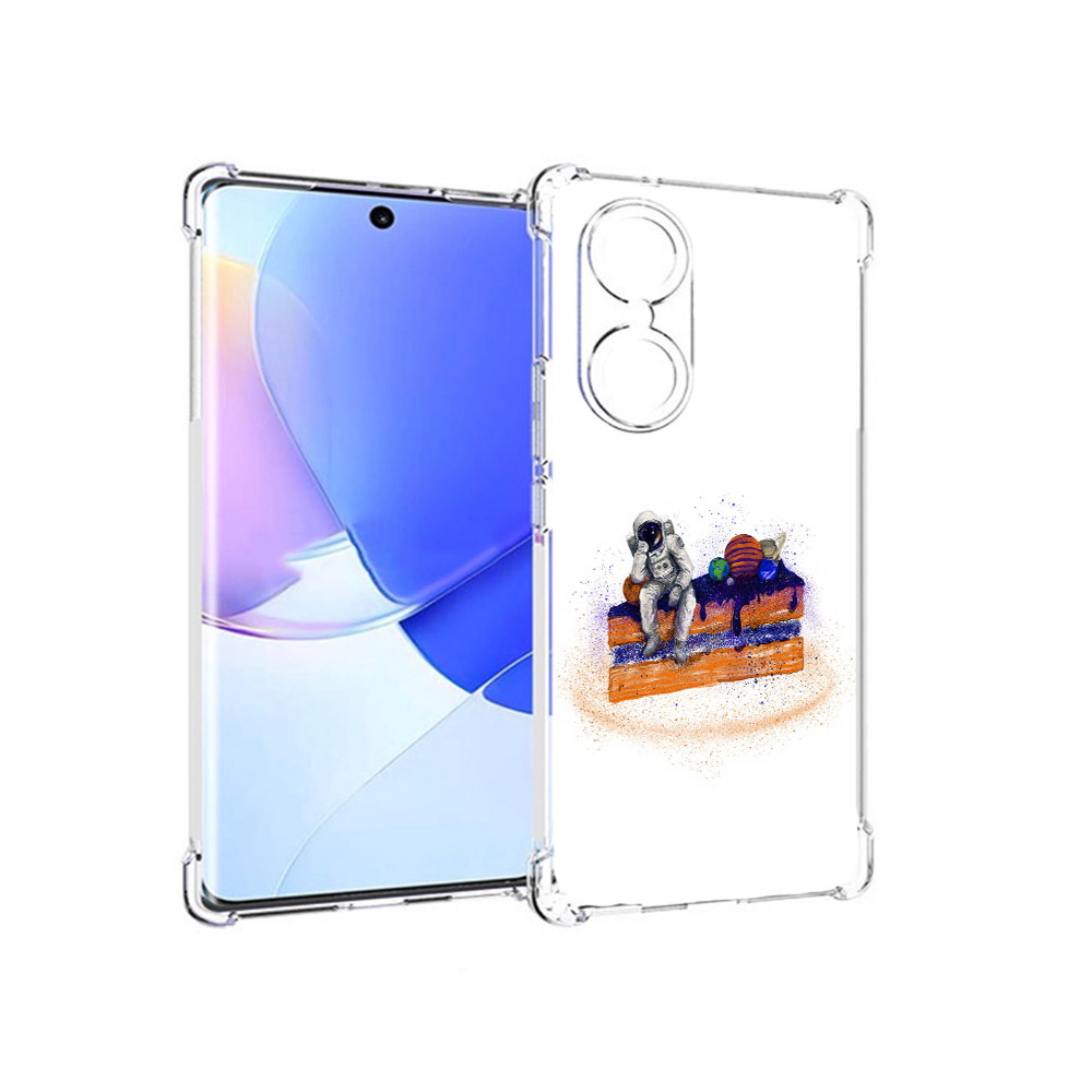 

Чехол MyPads Tocco для Honor 60 торт с планетами, Прозрачный, Tocco