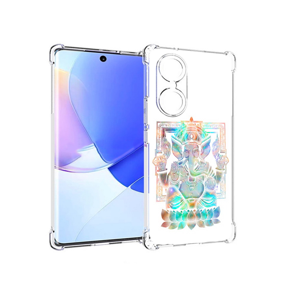 

Чехол MyPads Tocco для Honor 60 умный слон, Прозрачный, Tocco