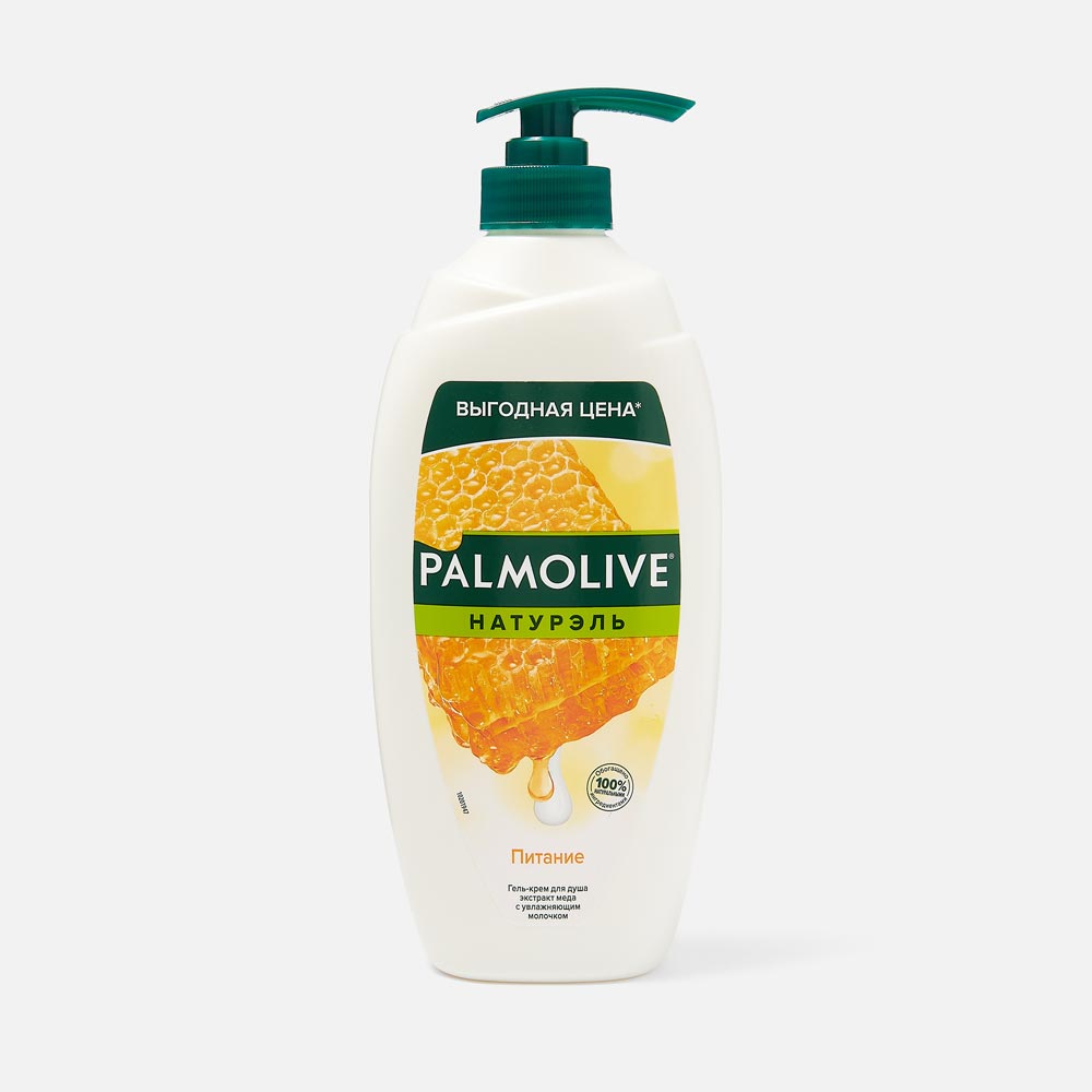 

Гель-крем для душа Palmolive Натурэль питание, с увлажняющим молочком 750 мл, Натурэль 750мл