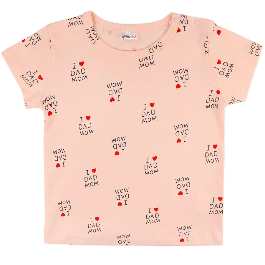 

Футболка детская YOULALA 001720490, розовый, 92, 001720490