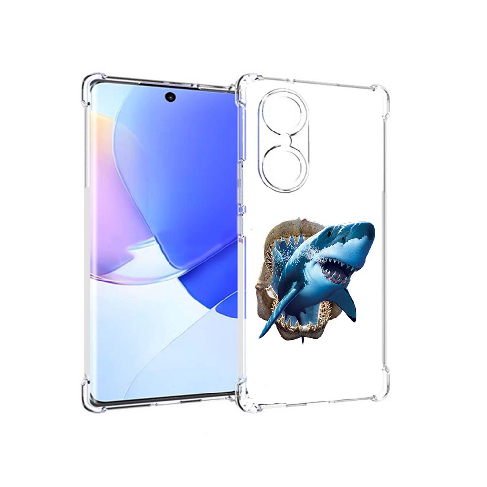 

Чехол MyPads Tocco для Honor 60 челюсти, Прозрачный, Tocco