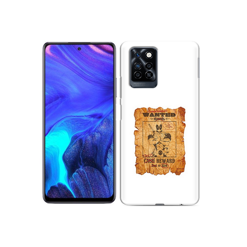 

Чехол MyPads Tocco для Infinix Note 10 Pro дедпул, Прозрачный, Tocco