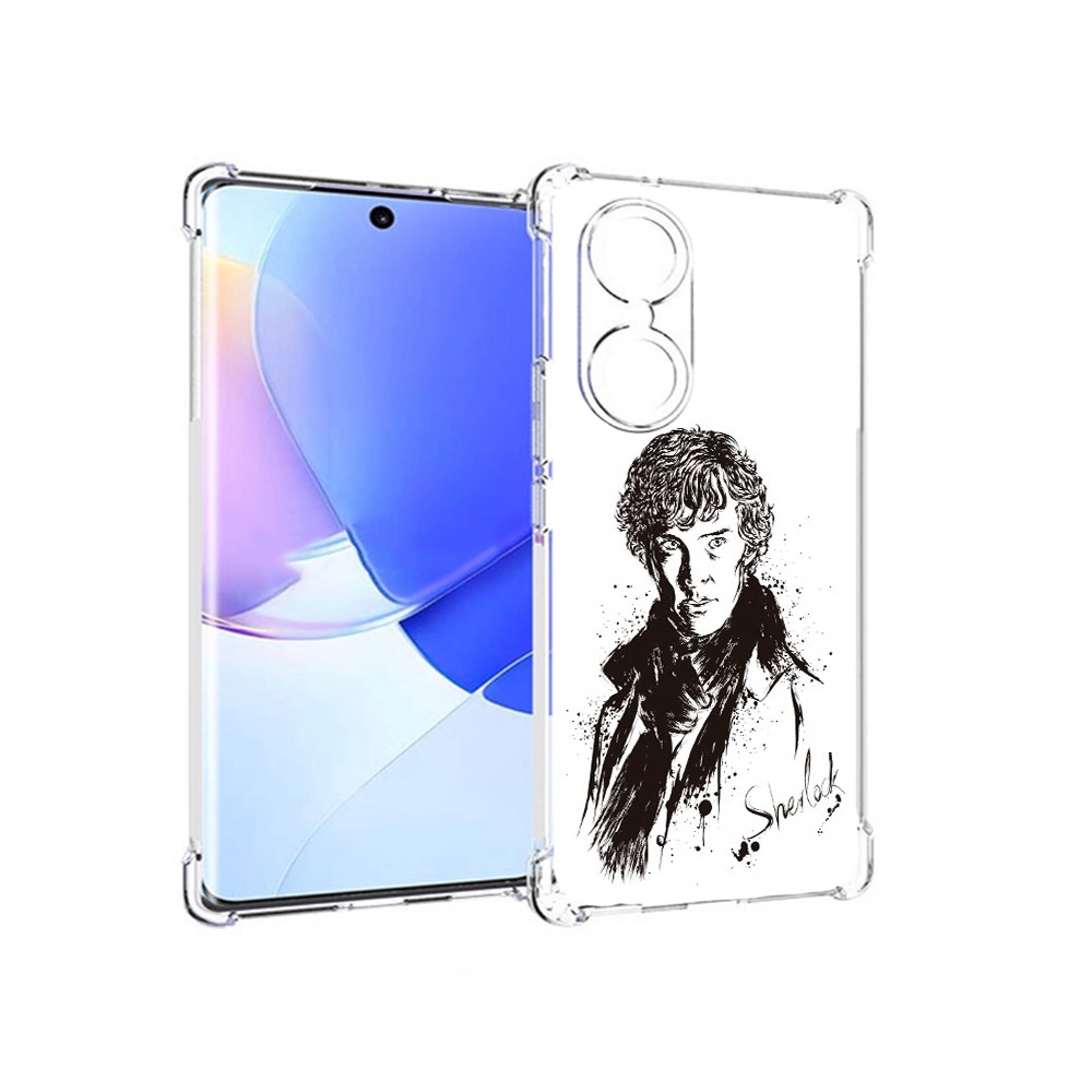 

Чехол MyPads Tocco для Honor 60 шерлок холмс портрет, Прозрачный, Tocco