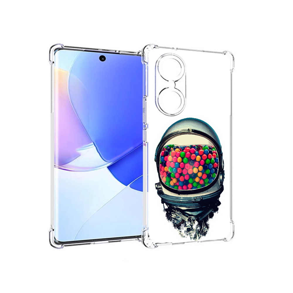 

Чехол MyPads Tocco для Honor 60 шлем космонавта, Прозрачный, Tocco
