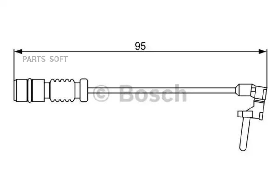 Датчик Износа Тормозных Колодок Mercedes C (W202),E (W210),G (W461) Передний (1Шт.) Bosch