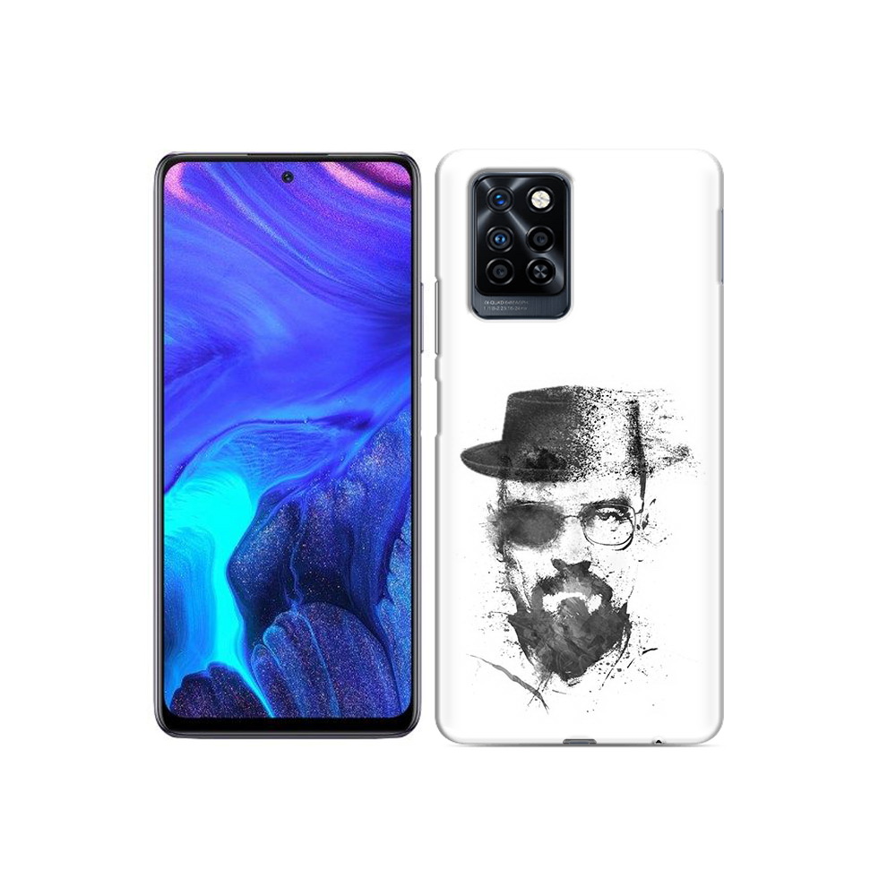 

Чехол MyPads Tocco для Infinix Note 10 Pro загадочный человек, Прозрачный, Tocco