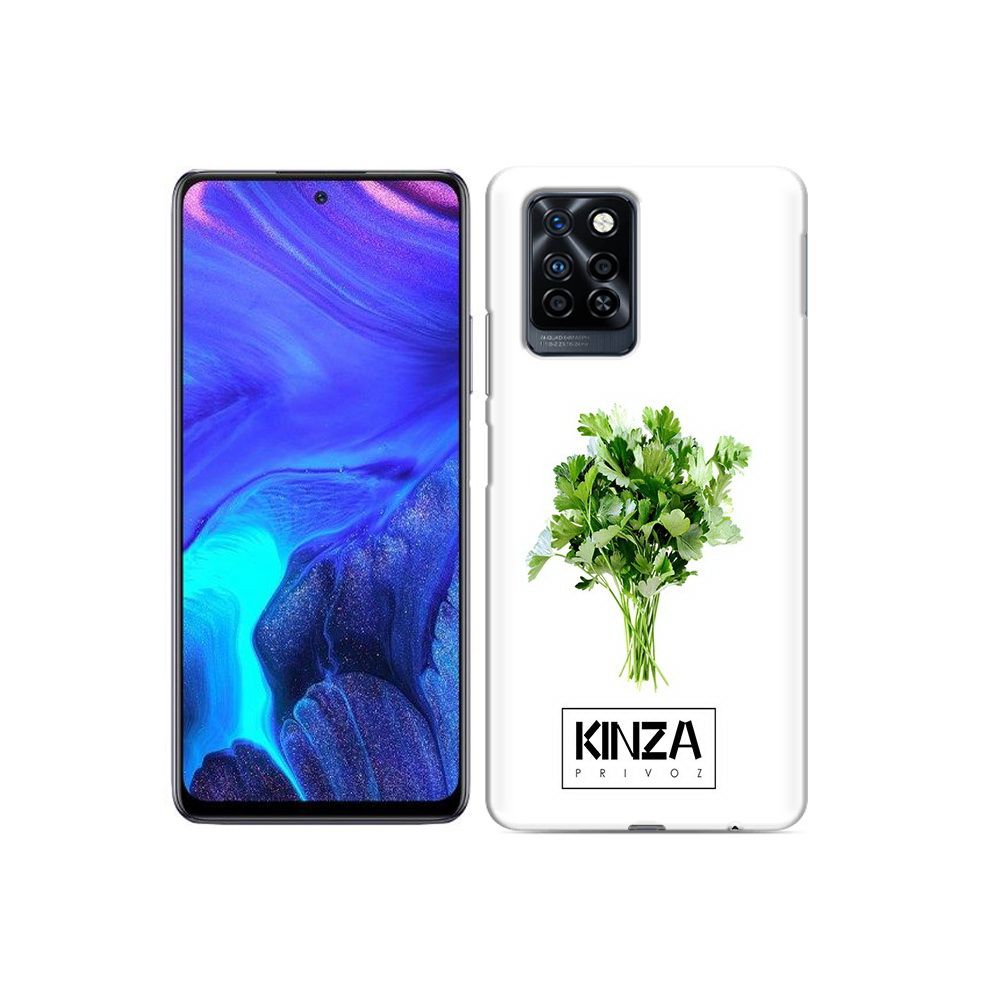

Чехол MyPads Tocco для Infinix Note 10 Pro Бренд Кинза, Прозрачный, Tocco