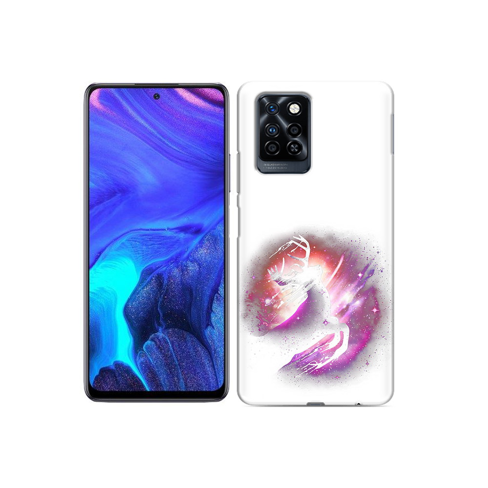 

Чехол MyPads Tocco для Infinix Note 10 Pro звездный олень, Прозрачный, Tocco