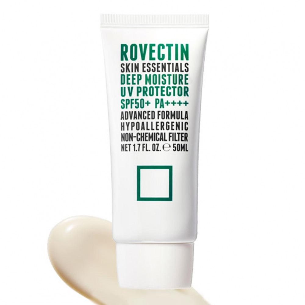 фото Солнцезащитный крем rovectin skin essentials deep moisture uv protector spf50+ pa++++