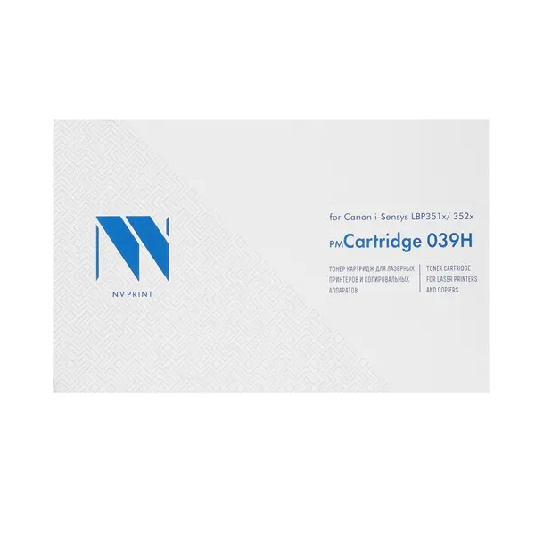 

Картридж для лазерного принтера NV Print NV-039H черный, совместимый, NV-039H