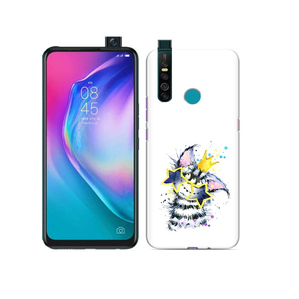 

Чехол MyPads Tocco для Tecno Camon 15 Pro Мартовский Нуся, Прозрачный, Tocco