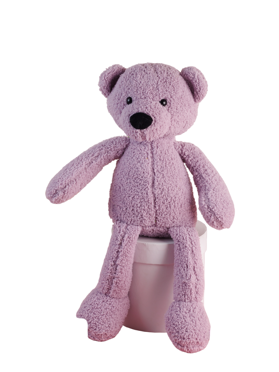 Мягкая игрушка Plush Story Мишутка фиолетовый мягкая игрушка toy and joy кот багет 100см фиолетовый bel 03356 violet