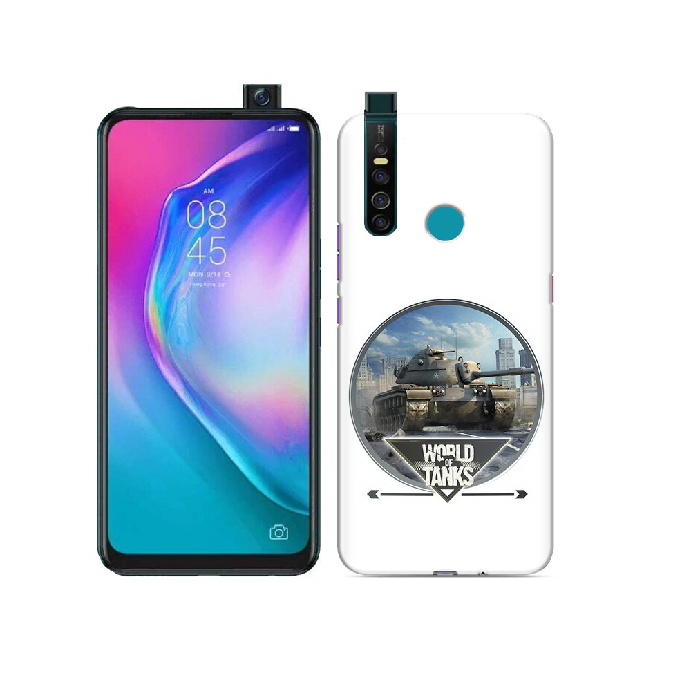 

Чехол MyPads Tocco для Tecno Camon 15 Pro Мир танков, Прозрачный, Tocco