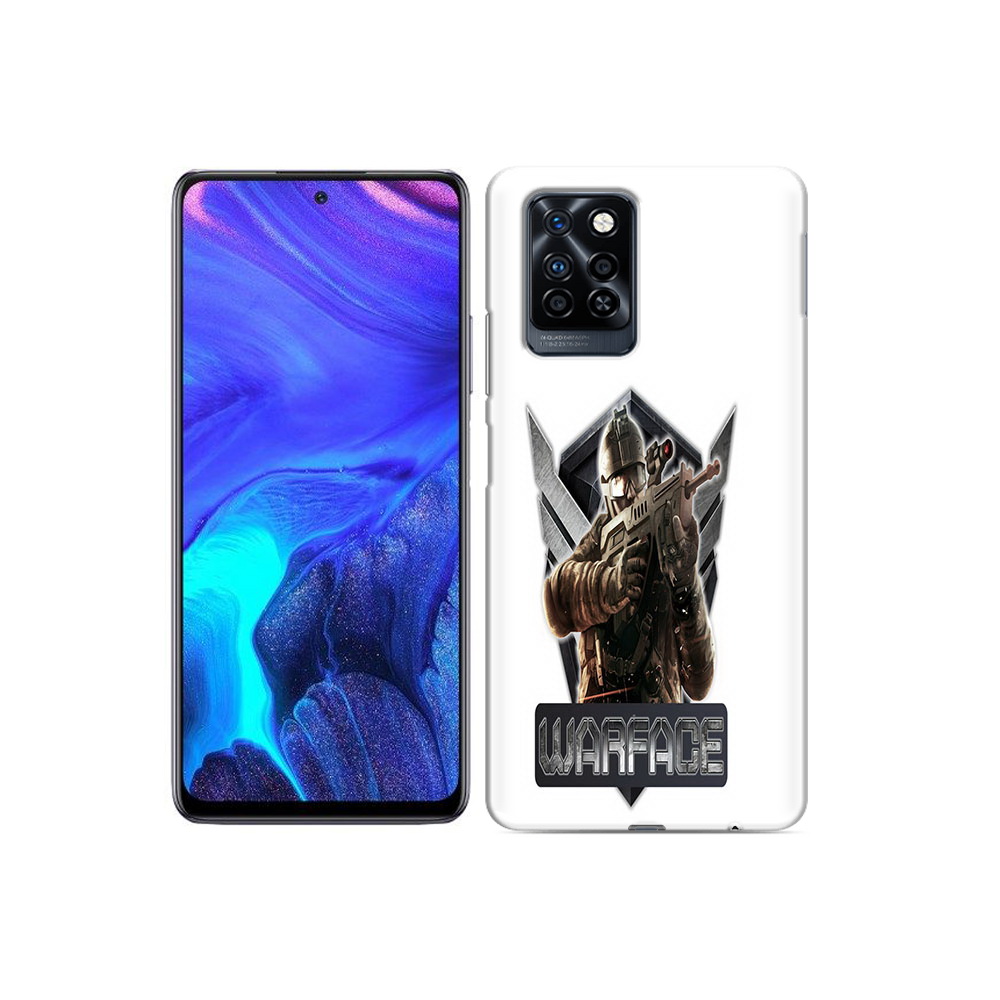 Чехол MyPads Tocco для Infinix Note 10 Pro игра про войну