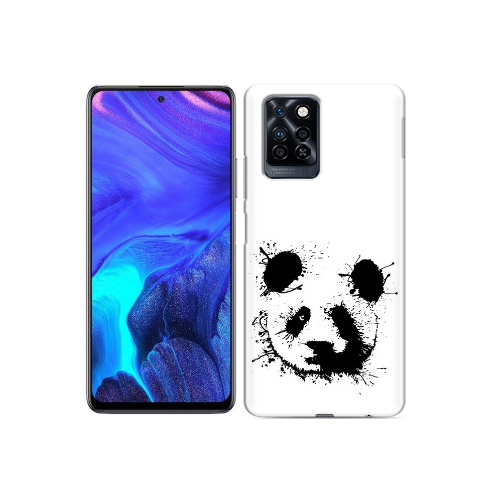 

Чехол MyPads Tocco для Infinix Note 10 Pro клякса-панда, Прозрачный, Tocco
