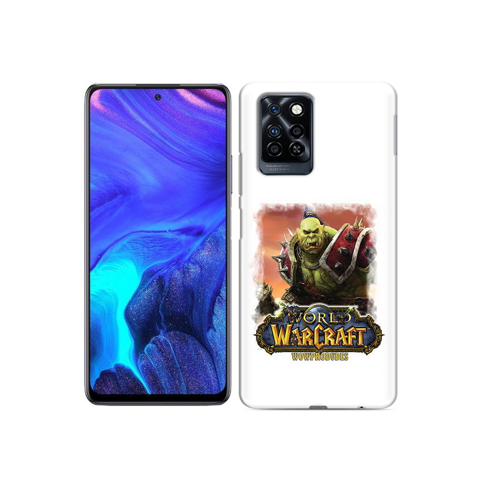 

Чехол MyPads Tocco для Infinix Note 10 Pro Варкрафт, Прозрачный, Tocco