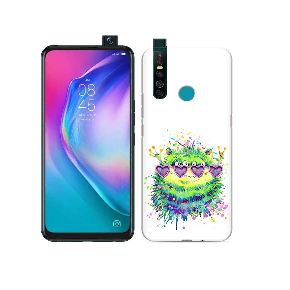

Чехол MyPads Tocco для Tecno Camon 15 Pro Пушистый персонаж, Прозрачный, Tocco