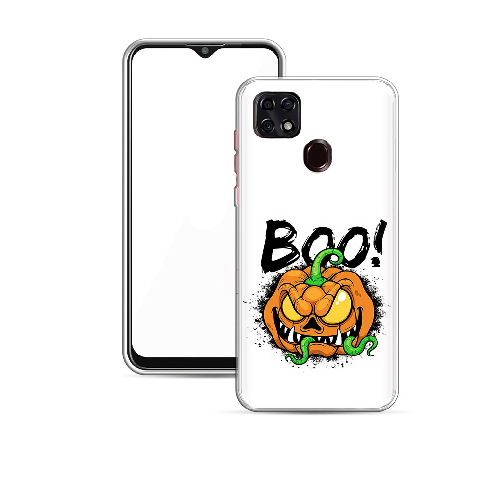 

Чехол MyPads Tocco для ZTE V2020 Хэллоуин бу (PT226946.457.193), Прозрачный, Tocco