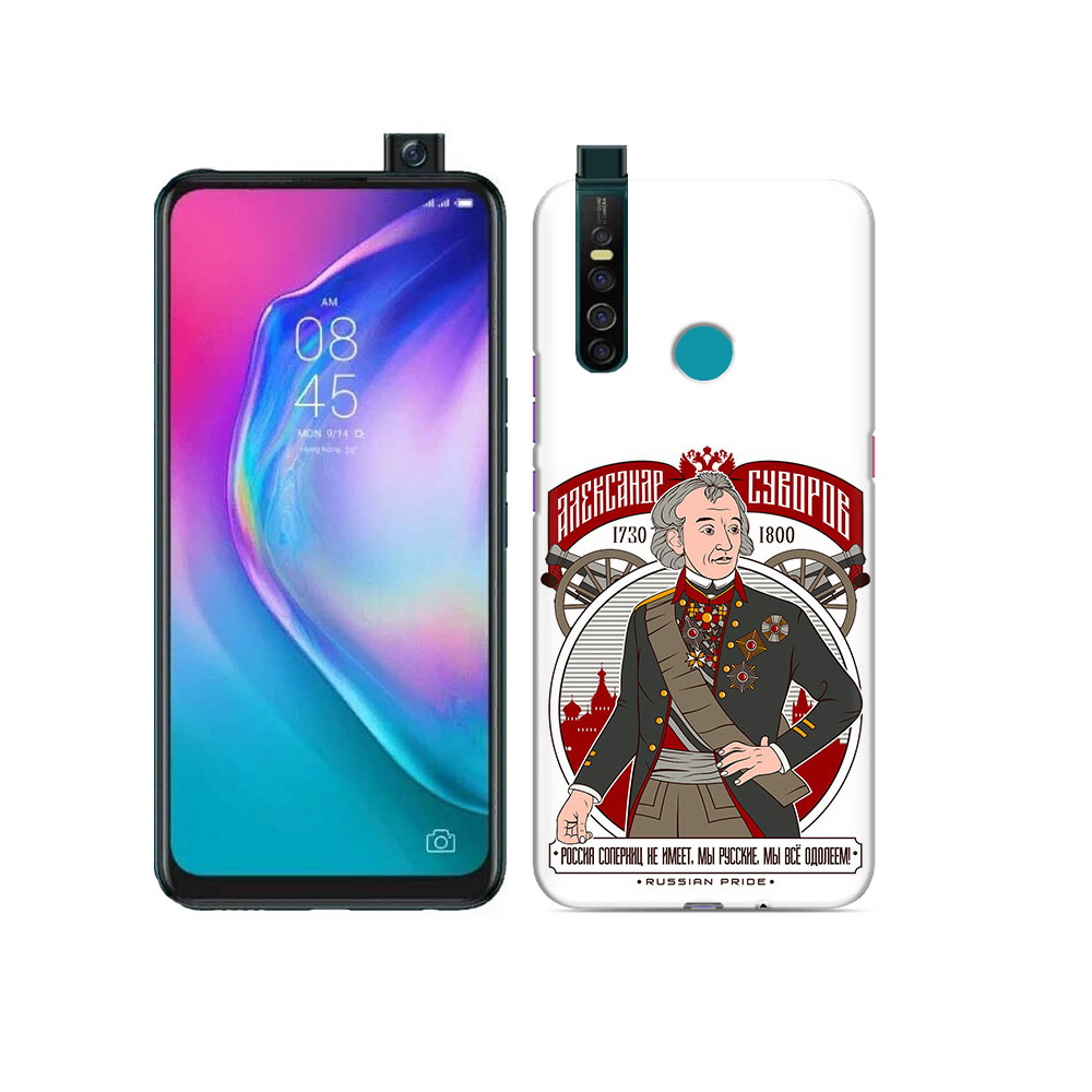 

Чехол MyPads Tocco для Tecno Camon 15 Pro Суворов, Прозрачный, Tocco