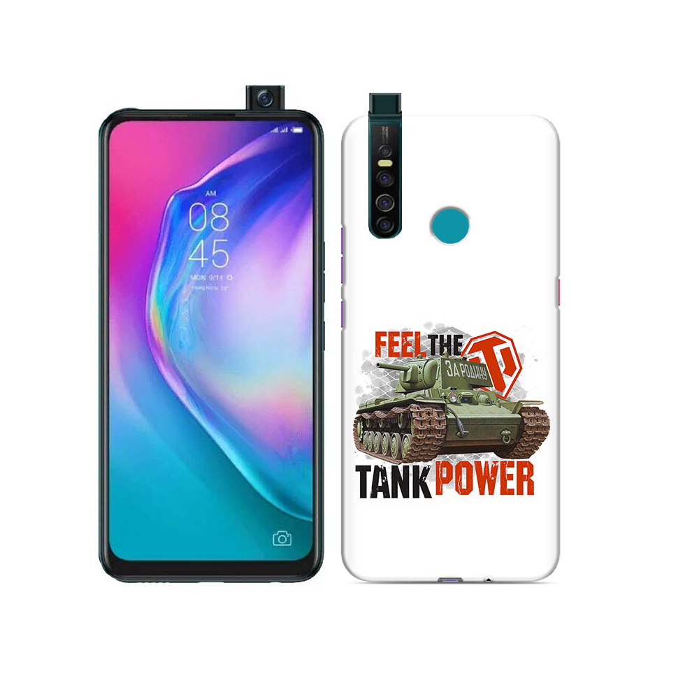 

Чехол MyPads Tocco для Tecno Camon 15 Pro Танк, Прозрачный, Tocco