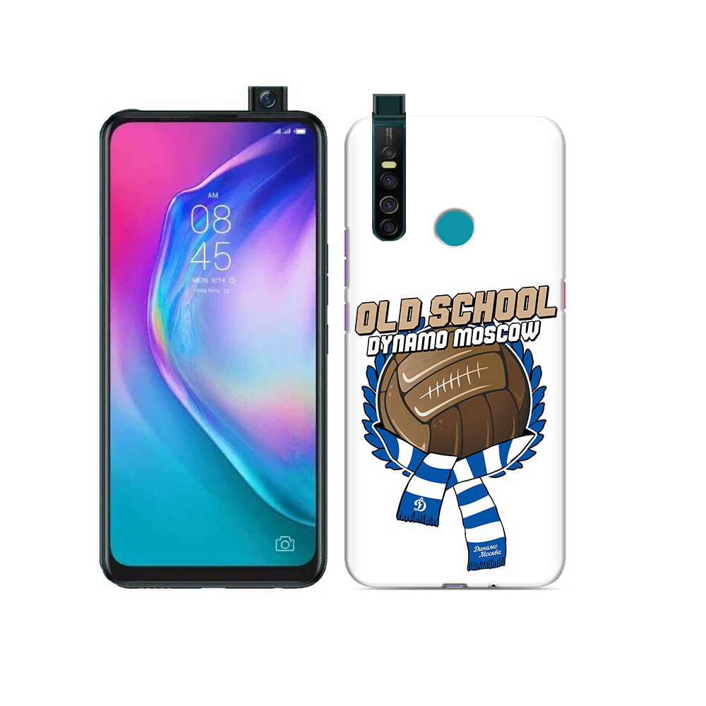 

Чехол MyPads Tocco для Tecno Camon 15 Pro ФК Динамо олд скул, Прозрачный, Tocco