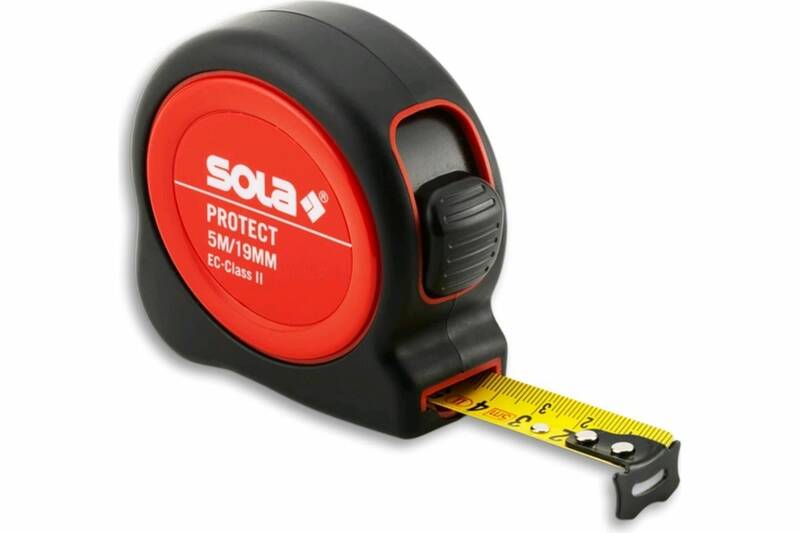 Рулетка Sola Protect PE 5 L=5 м 50550501