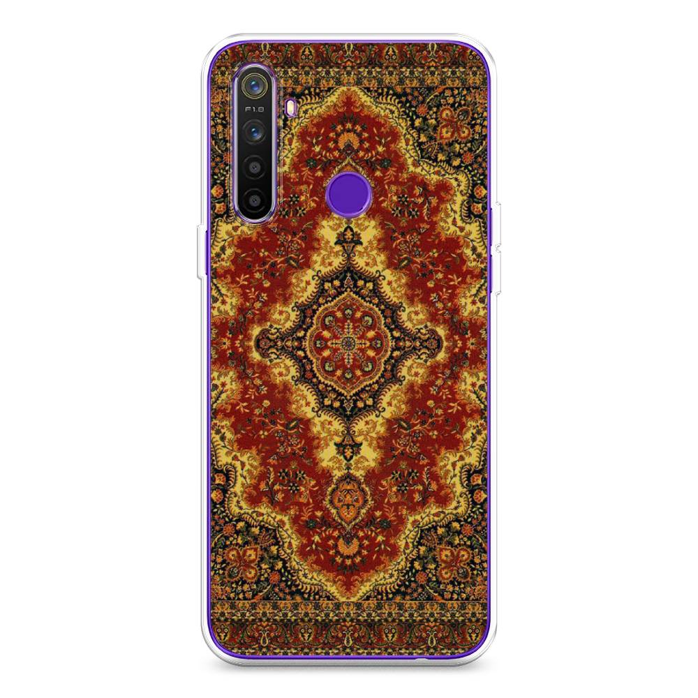 

Чехол на Realme 5 "Ковер", Коричневый;золотистый;красный, 251550-3